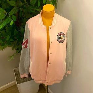 Disney 100 Years Collection Mickey Mouse Club Bomber Jacket